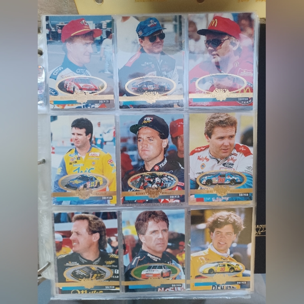 1995 Select NASCAR Racing Card Lot - Picture 5 of 13